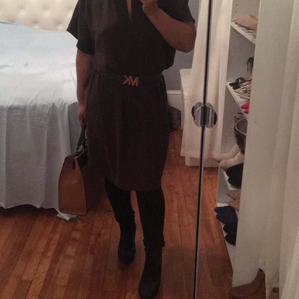 Dark green dress medium